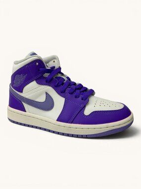 Air Jordan 1 Mid - Action Grape - Women's Size 5 (3.5Y)